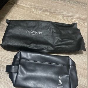 Yves Saint Laurent Black Pouch Duo
